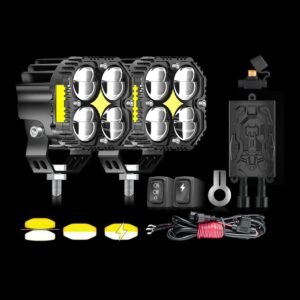 Kit Exploradoras LED Gama Alta 25.000 LM | 4 Lupas Bicolor