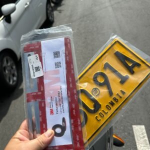 Porta placa flotante cinta 3M